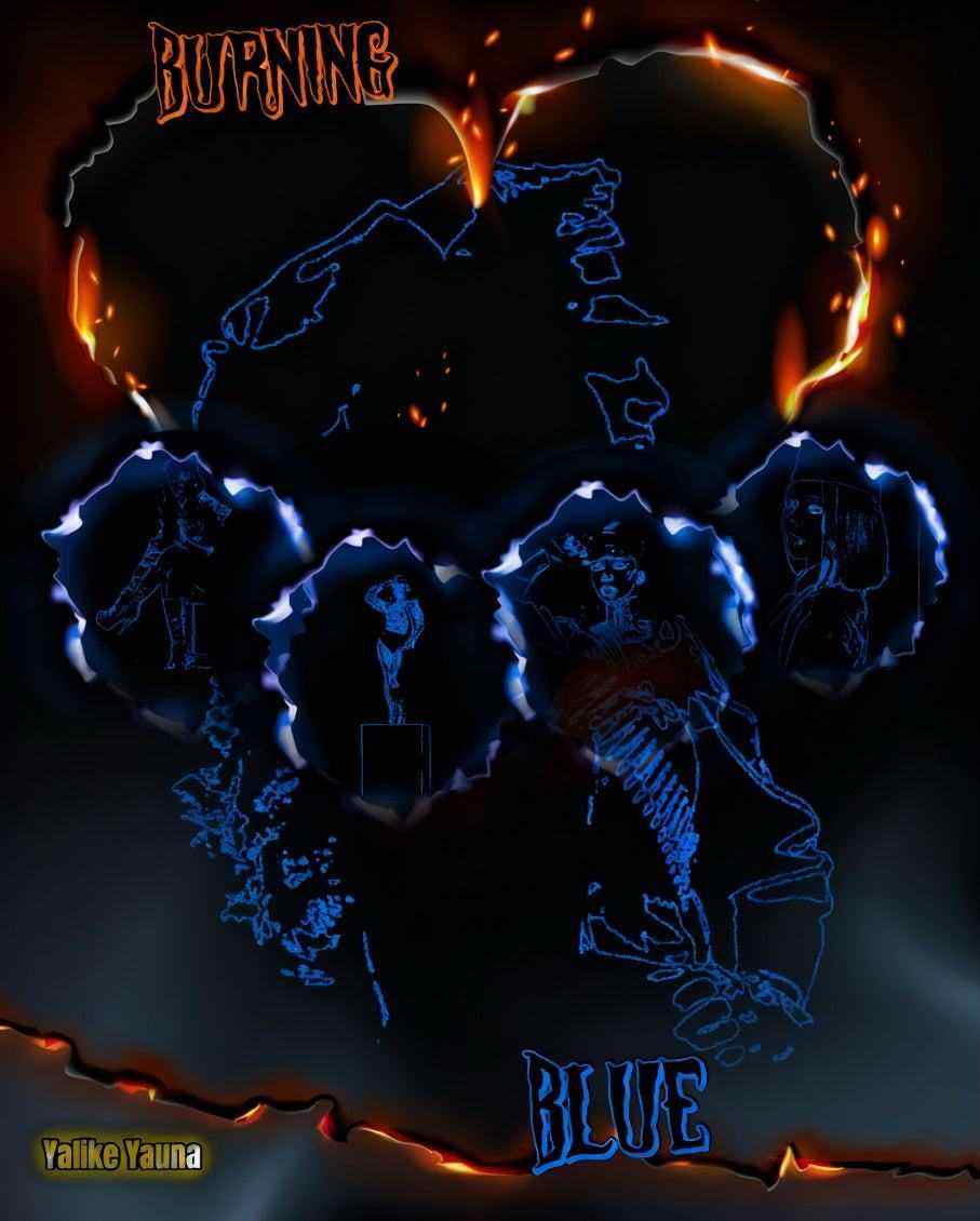 Burning Blue